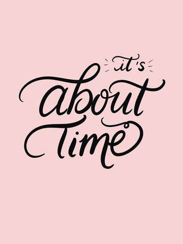 About Time Black Ornate Wood Framed Art Print with Double Matting by Batista, Dee