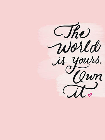 Own It White Modern Wood Framed Art Print with Double Matting by Batista, Dee