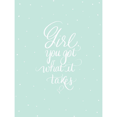 You Got This White Modern Wood Framed Art Print by Batista, Dee