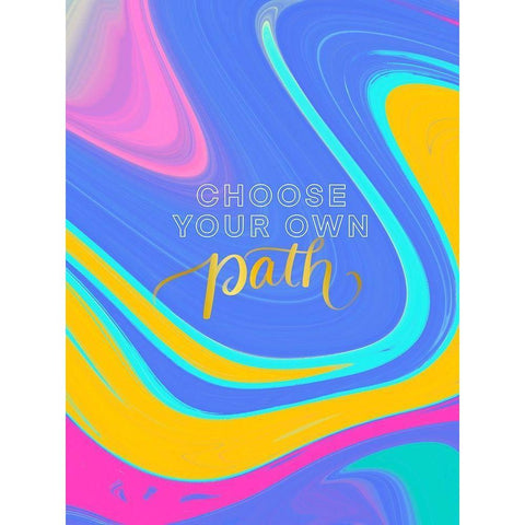 Path White Modern Wood Framed Art Print by Batista, Dee