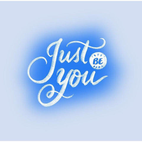 Just You Black Modern Wood Framed Art Print by Batista, Dee