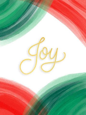 Joy Black Ornate Wood Framed Art Print with Double Matting by Batista, Dee