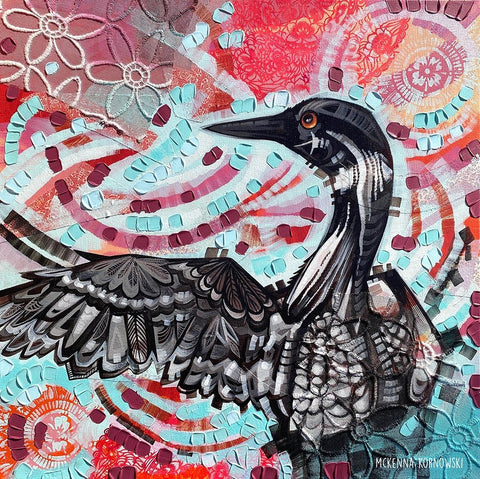 Give Me Grace Black Ornate Wood Framed Art Print with Double Matting by Kornowski, McKenna