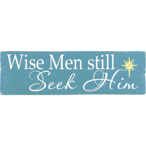Still Seek Him Black Modern Wood Framed Art Print by Words for the Soul