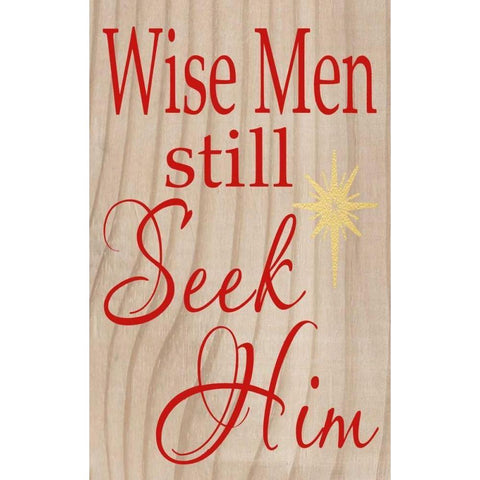 Seek Him Black Modern Wood Framed Art Print by Words for the Soul
