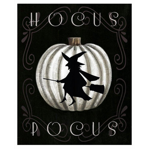 Hocus Pocus Gold Ornate Wood Framed Art Print with Double Matting by Tyndall, Elizabeth