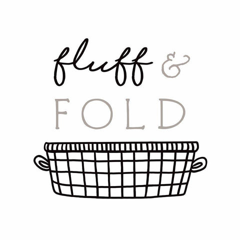 Fluff and Fold Black Modern Wood Framed Art Print with Double Matting by Tyndall, Elizabeth