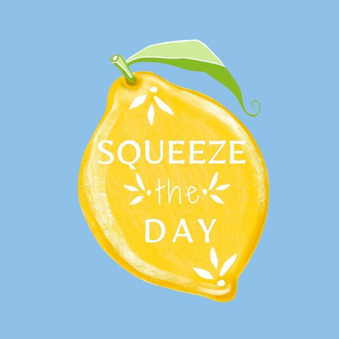 Squeeze the Day II Gold Ornate Wood Framed Art Print with Double Matting by Tyndall, Elizabeth