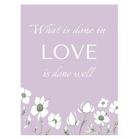 What is Done White Modern Wood Framed Art Print by Tyndall, Elizabeth