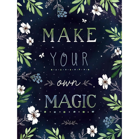 Make Magic Gold Ornate Wood Framed Art Print with Double Matting by Tyndall, Elizabeth