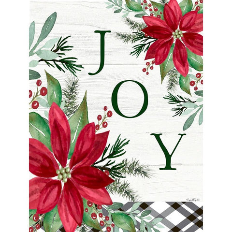 Joy White Modern Wood Framed Art Print by Tyndall, Elizabeth