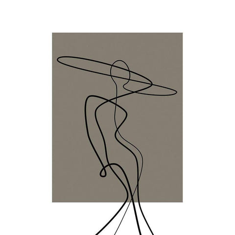 Femme Fashion White Modern Wood Framed Art Print by JJ Design House