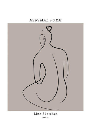 Figuratively Black Ornate Wood Framed Art Print with Double Matting by JJ Design House