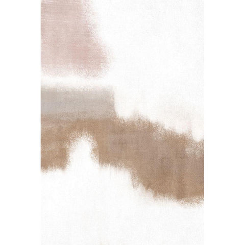 Abstract Neutral III Black Modern Wood Framed Art Print by JJ Design