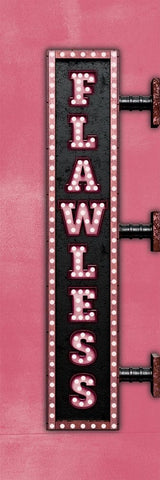 Flawless White Modern Wood Framed Art Print with Double Matting by JJ Design