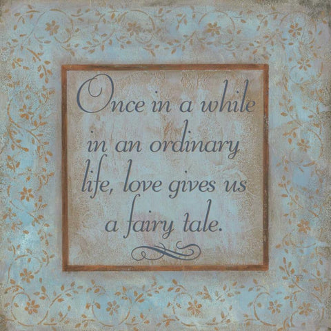 Once in a While White Modern Wood Framed Art Print with Double Matting by Moulton, Jo