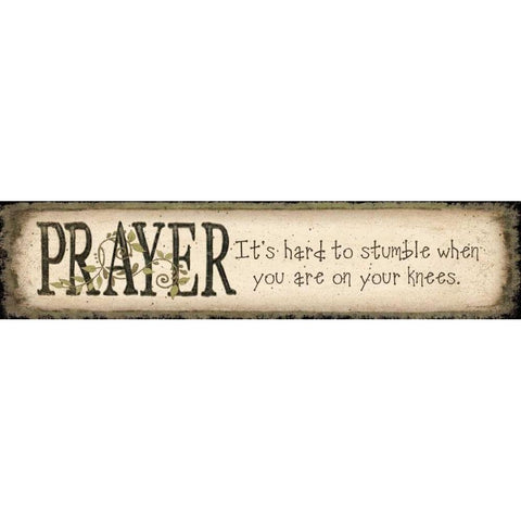 Prayer White Modern Wood Framed Art Print by Moulton, Jo