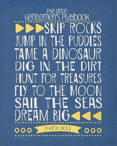 Gentlemans Playbook White Modern Wood Framed Art Print with Double Matting by Moulton, Jo