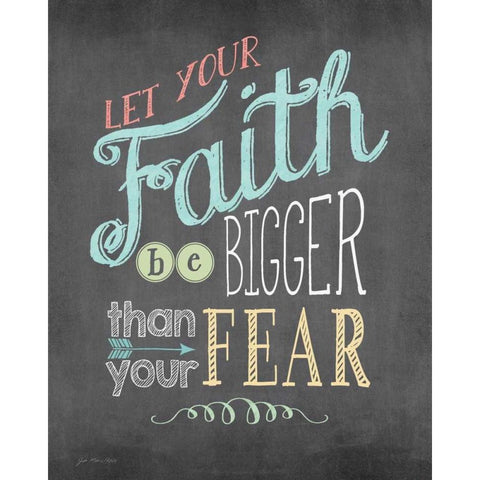 Faith White Modern Wood Framed Art Print by Moulton, Jo