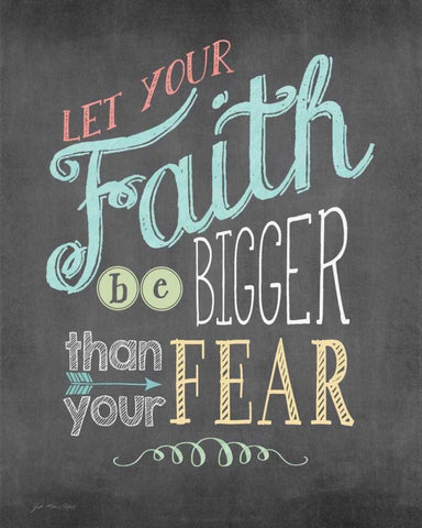 Faith Black Ornate Wood Framed Art Print with Double Matting by Moulton, Jo