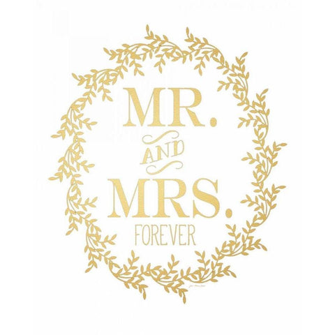 Mr. and Mrs. Black Modern Wood Framed Art Print with Double Matting by Moulton, Jo