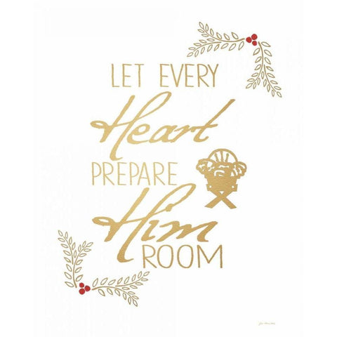 Every Heart Black Modern Wood Framed Art Print with Double Matting by Moulton, Jo