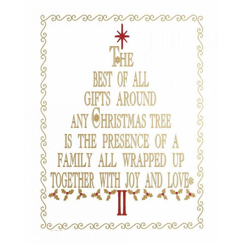 Best Gifts Gold Ornate Wood Framed Art Print with Double Matting by Moulton, Jo