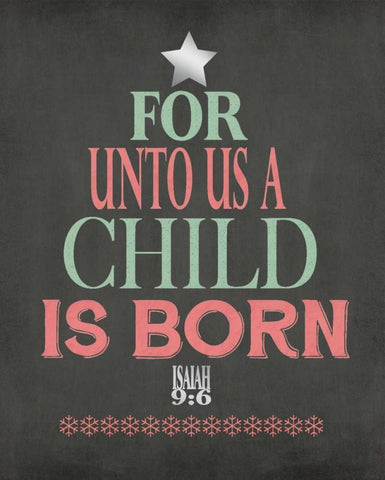 Son is Given II White Modern Wood Framed Art Print with Double Matting by Moulton, Jo