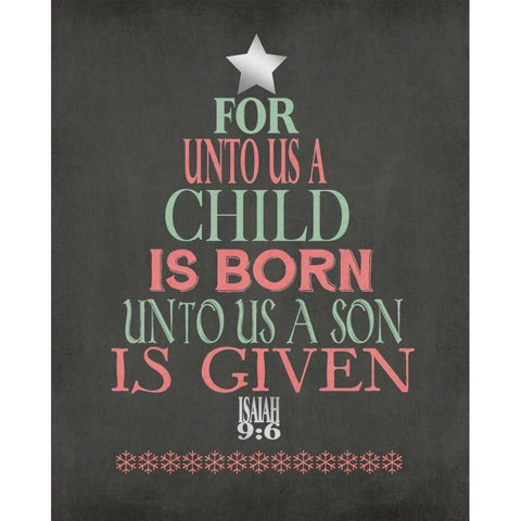 Son is Given   Gold Ornate Wood Framed Art Print with Double Matting by Moulton, Jo