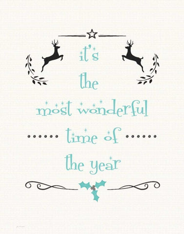 Most Wonderful White Modern Wood Framed Art Print with Double Matting by Moulton, Jo