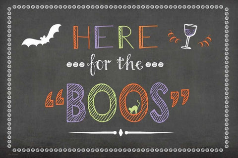 Boos Black Ornate Wood Framed Art Print with Double Matting by Moulton, Jo