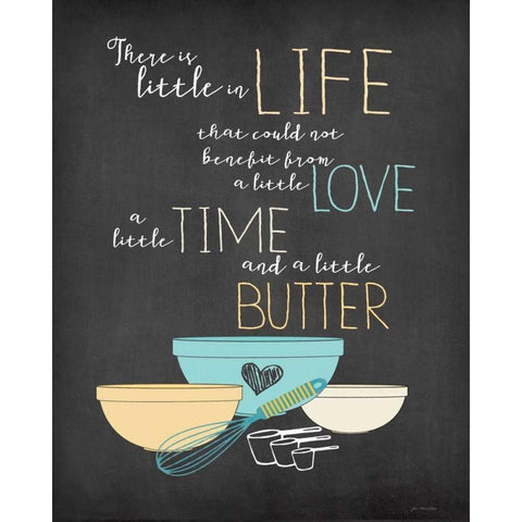 Little White Modern Wood Framed Art Print by Moulton, Jo