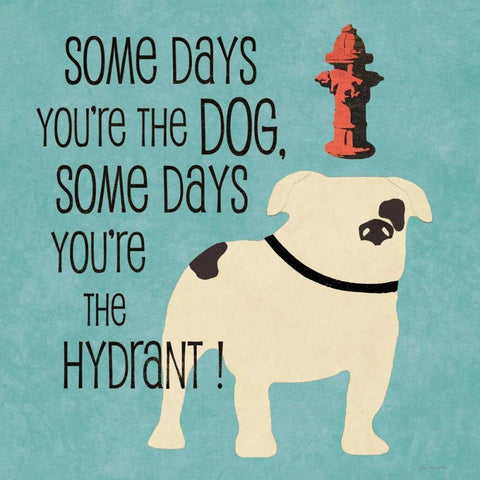 Hydrant Gold Ornate Wood Framed Art Print with Double Matting by Moulton, Jo