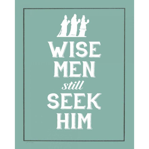 Wise Men Still Seek Him Gold Ornate Wood Framed Art Print with Double Matting by Moulton, Jo