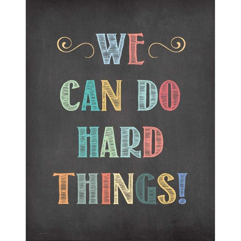 Hard Things White Modern Wood Framed Art Print by Moulton, Jo