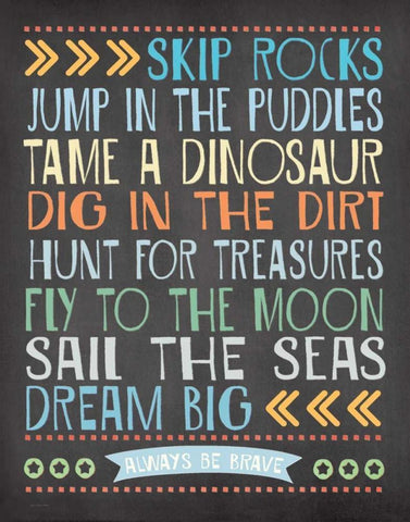 Skip Rocks Black Ornate Wood Framed Art Print with Double Matting by Moulton, Jo