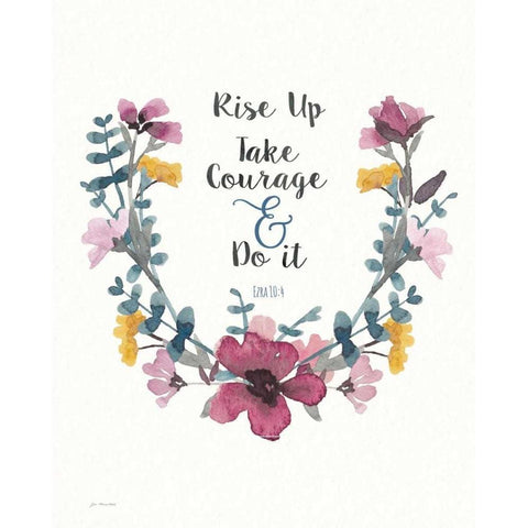 Do It Gold Ornate Wood Framed Art Print with Double Matting by Moulton, Jo