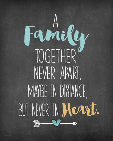 Family Together Black Ornate Wood Framed Art Print with Double Matting by Moulton, Jo