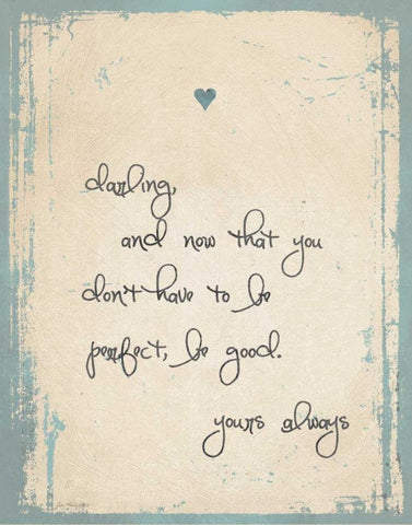 Be Good Black Ornate Wood Framed Art Print with Double Matting by Moulton, Jo