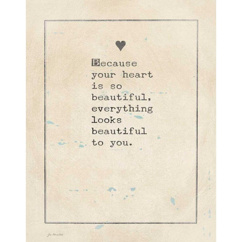 Beautiful Black Modern Wood Framed Art Print with Double Matting by Moulton, Jo