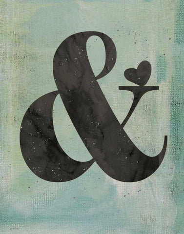 Ampersand White Modern Wood Framed Art Print with Double Matting by Moulton, Jo