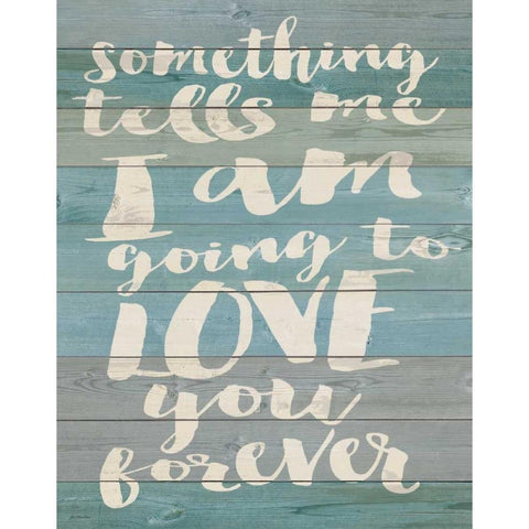 Love You Forever Black Modern Wood Framed Art Print by Moulton, Jo
