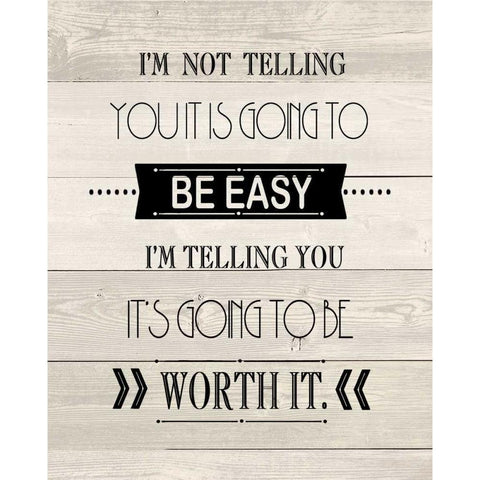 Easy Wood White Modern Wood Framed Art Print by Moulton, Jo