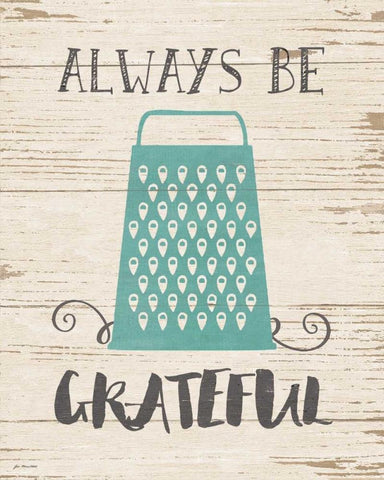 Grateful White Modern Wood Framed Art Print with Double Matting by Moulton, Jo