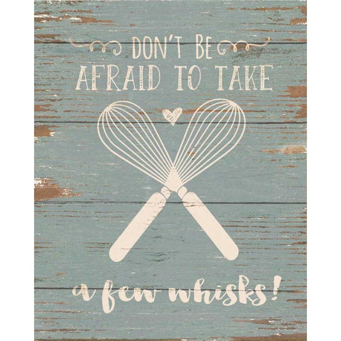 Whisks White Modern Wood Framed Art Print by Moulton, Jo