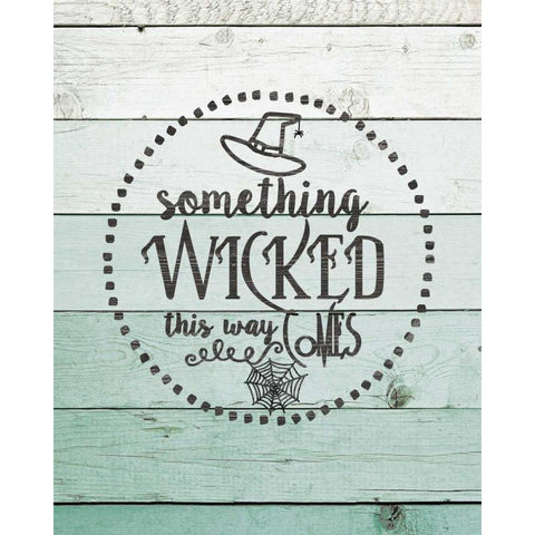 Something Wicked Gold Ornate Wood Framed Art Print with Double Matting by Moulton, Jo