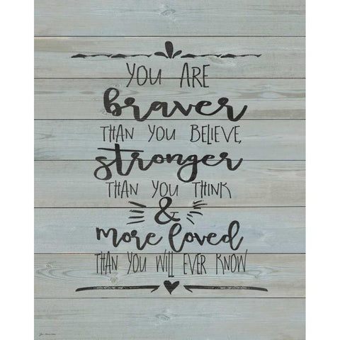 Promise Me White Modern Wood Framed Art Print by Moulton, Jo