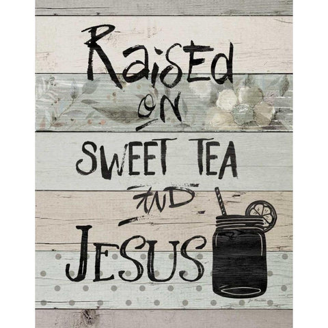 Raised On Gold Ornate Wood Framed Art Print with Double Matting by Moulton, Jo