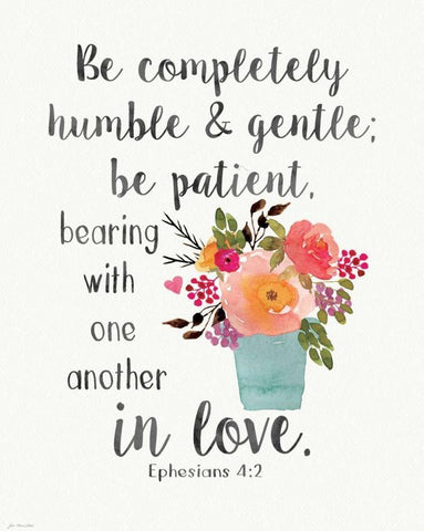 In Love White Modern Wood Framed Art Print with Double Matting by Moulton, Jo