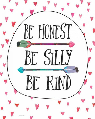 Kind Black Ornate Wood Framed Art Print with Double Matting by Moulton, Jo